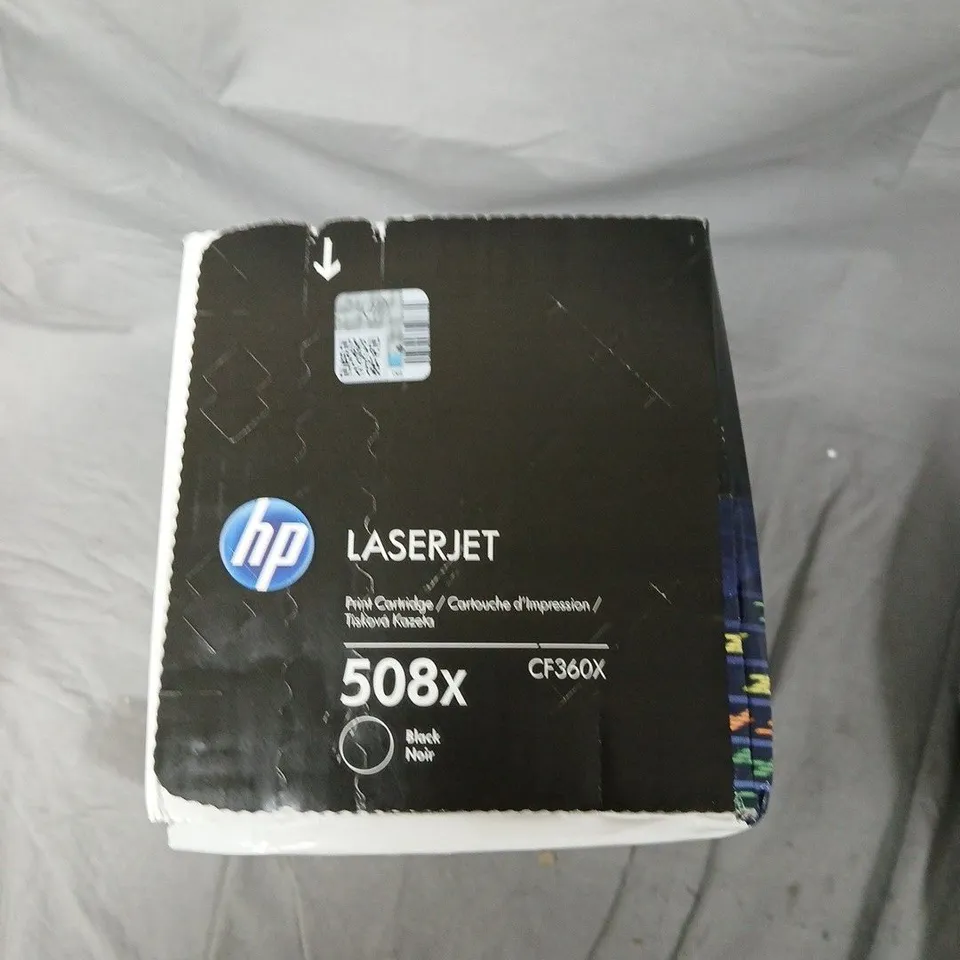 HP LASERJET 508X BLACK TONER CARTRIDGE – CF360X