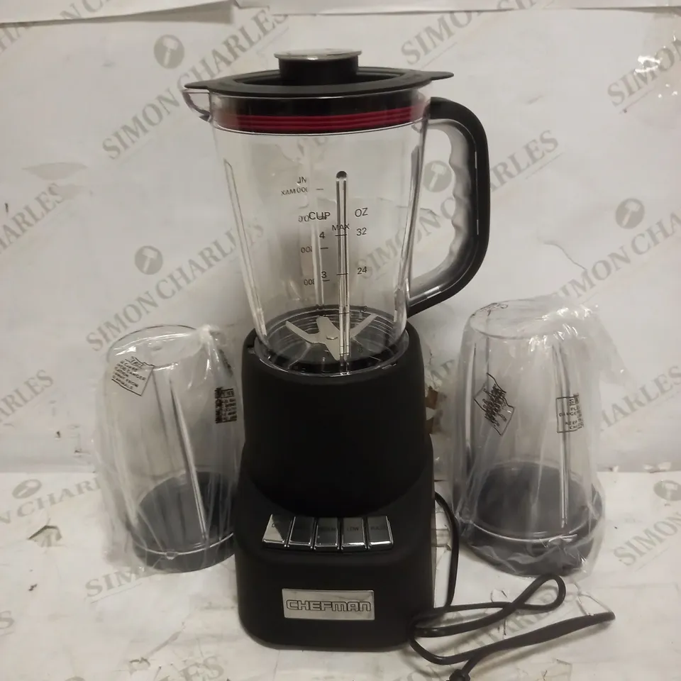 CHEFMAN COUNTERTOP + TRAVEL DYNAMIC BLENDING SYSTEM