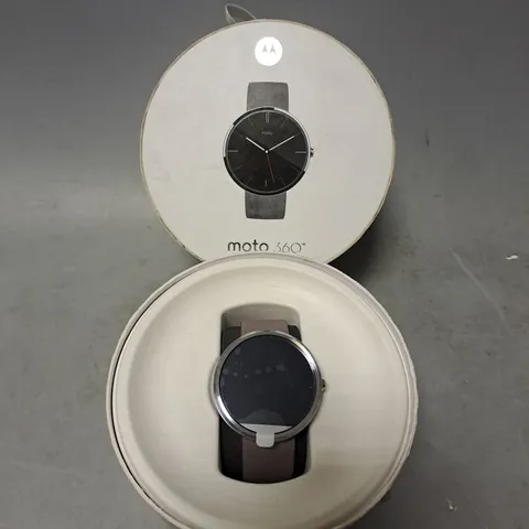 BOXED MOTOROLA MOTO 360 SMART WATCH