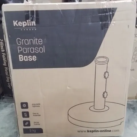 BOXED KEPLIN GARDEN PARASOL BASE -GRANITE-