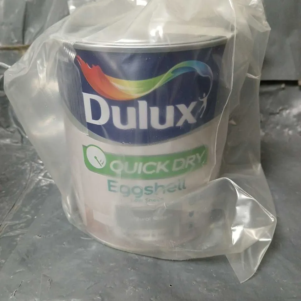 DULUX QUICKDRY EGGSHELL LOW SHEEN NATURAL SLATE PAINT (750ml) - COLLECTION ONLY