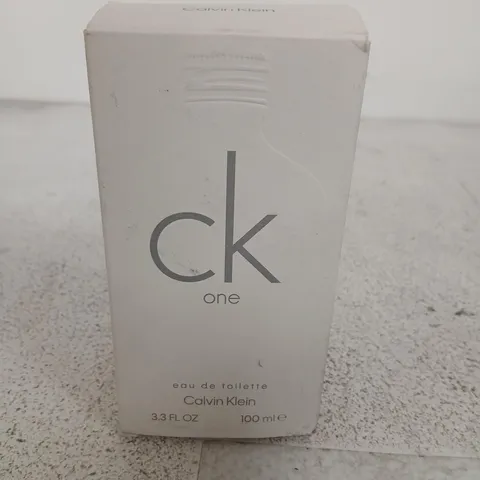 CALVIN KLEIN CK ONE EAU DE TOILETTE 100ML