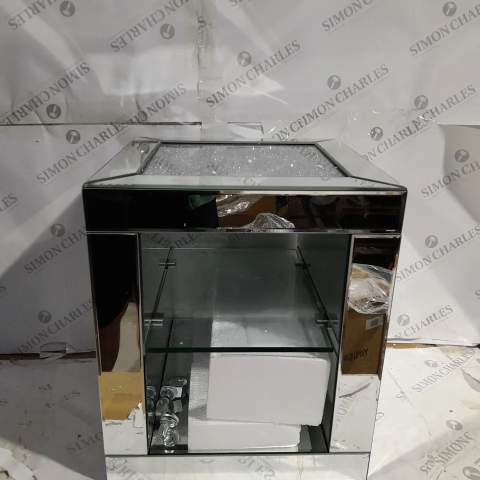 JM BY JULIEN MACDONALD ROTATING SIDE TABLE - COLLECTION ONLY