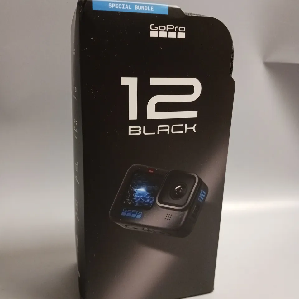 SEALED GOPRO 12 BLACK SPECIAL BUNDLE  RRP £399.99