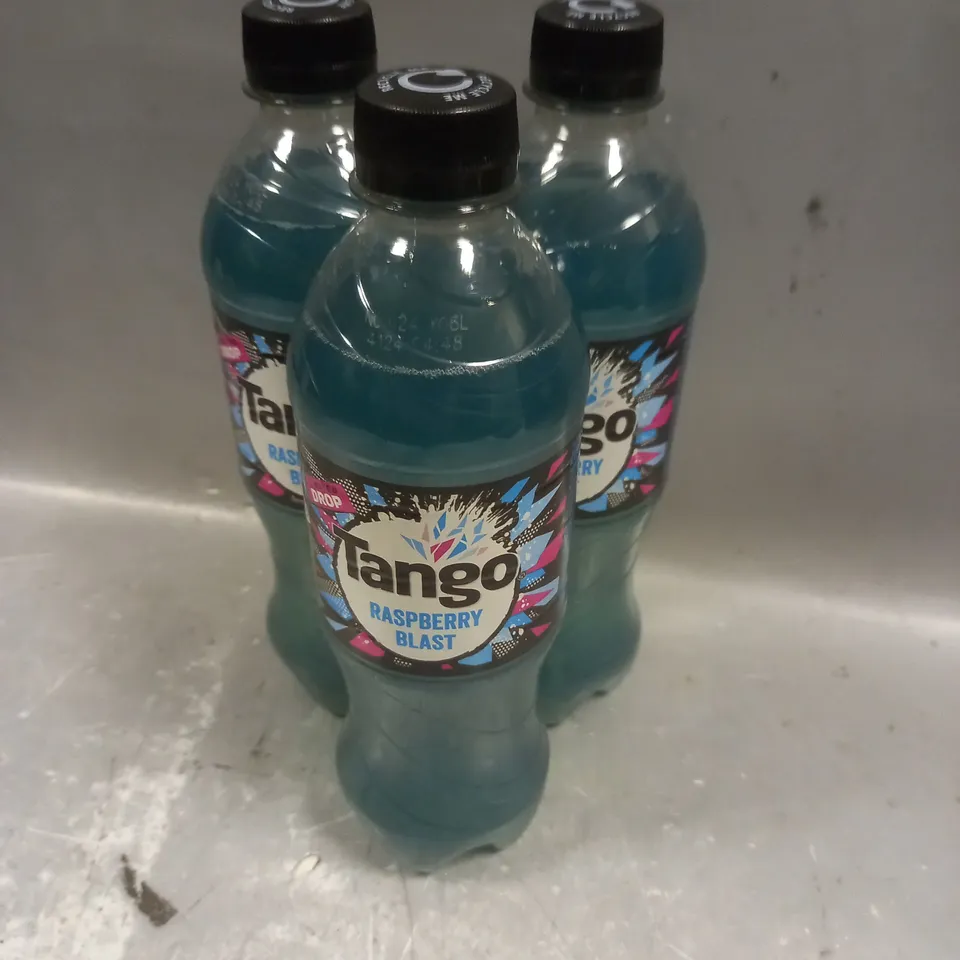 SEVEN BOTTLES OF TANGO RASPBERRY BLAST 500ML