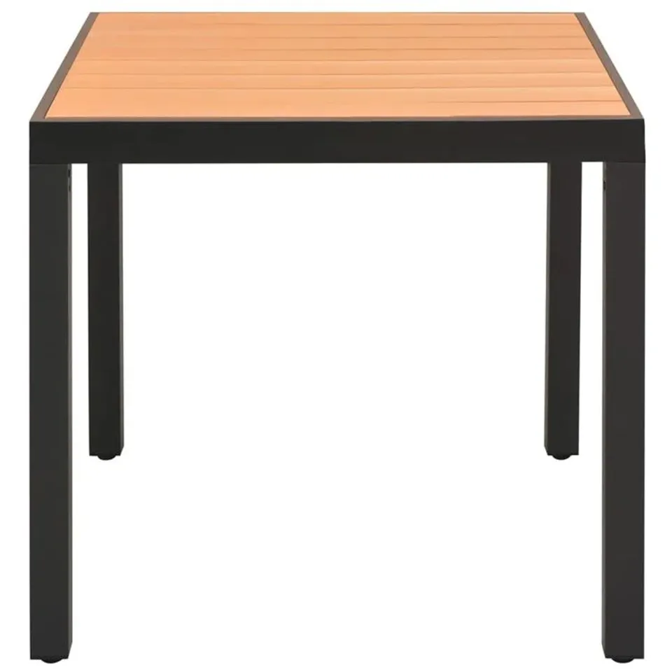 BOXED STERNBERG ALUMINIUM DINING TABLE (1 BOX)