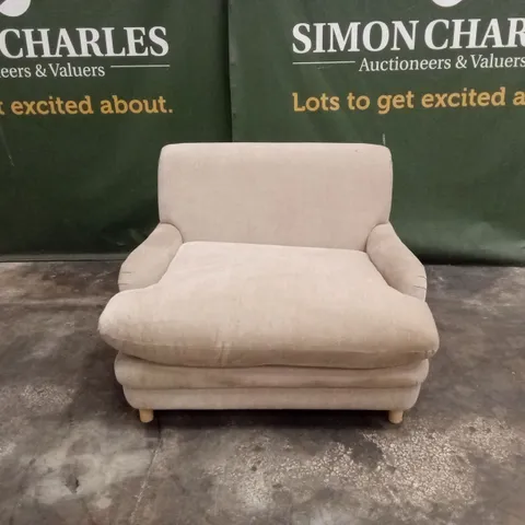LPD HOME PLUMPTON SAHARA CHENILLE ARMCHAIR
