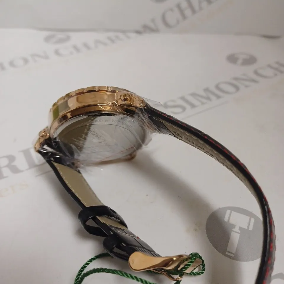 BOXED MANN EGERTON DIMENSION ROSE WATCH 