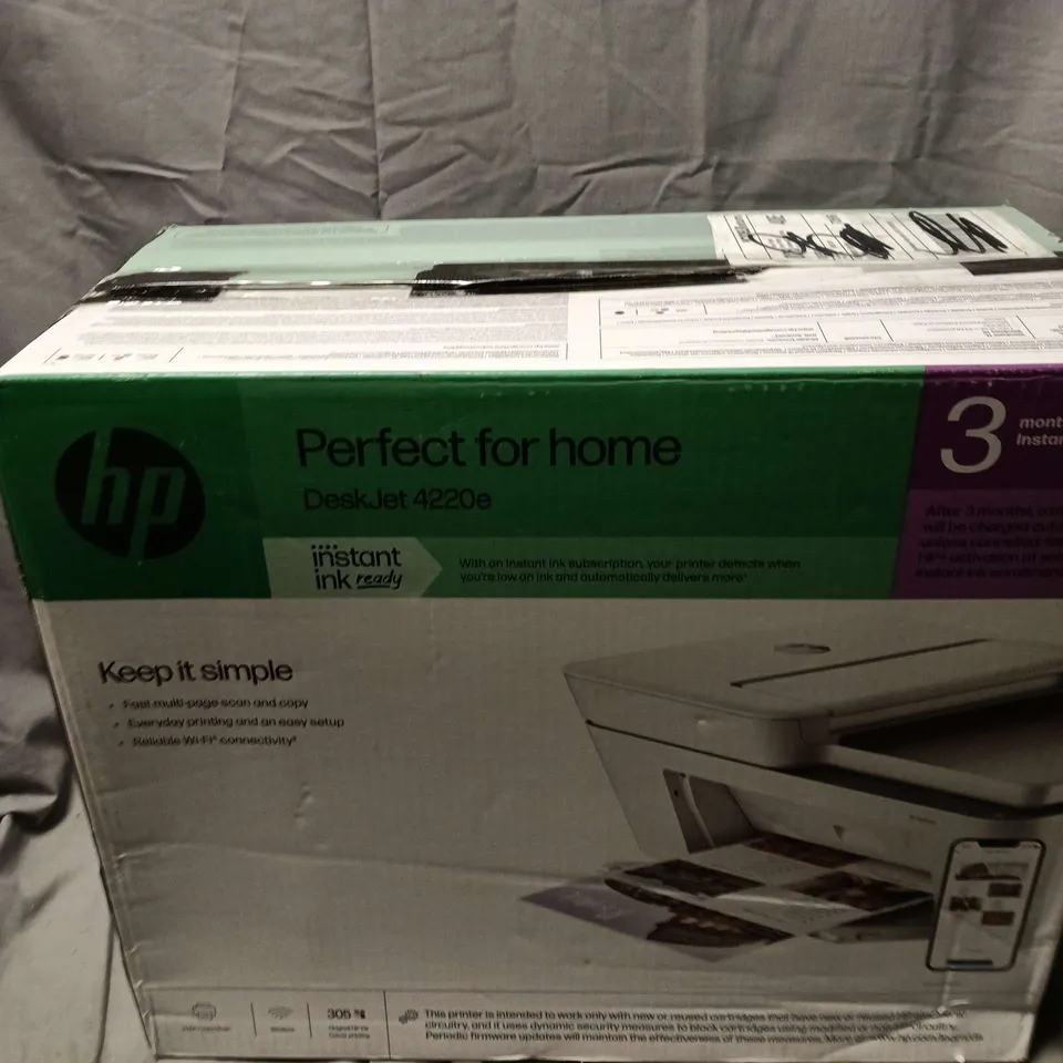 HP DESKJET 4220E PRINTER