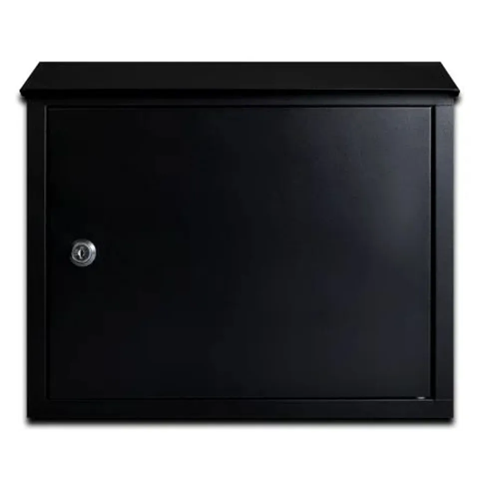 BOXED HARSHAD STEELBWALL MUNTED LETTER BOX