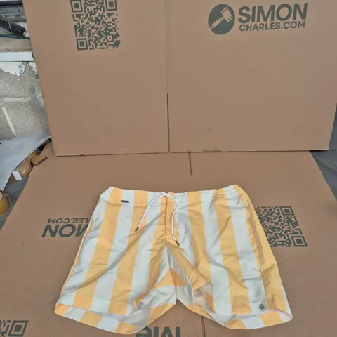 MR MARVIS STRIPED SWIM SHORTS – HANDMADE IN PORTUGAL (SIZE W36-XL)