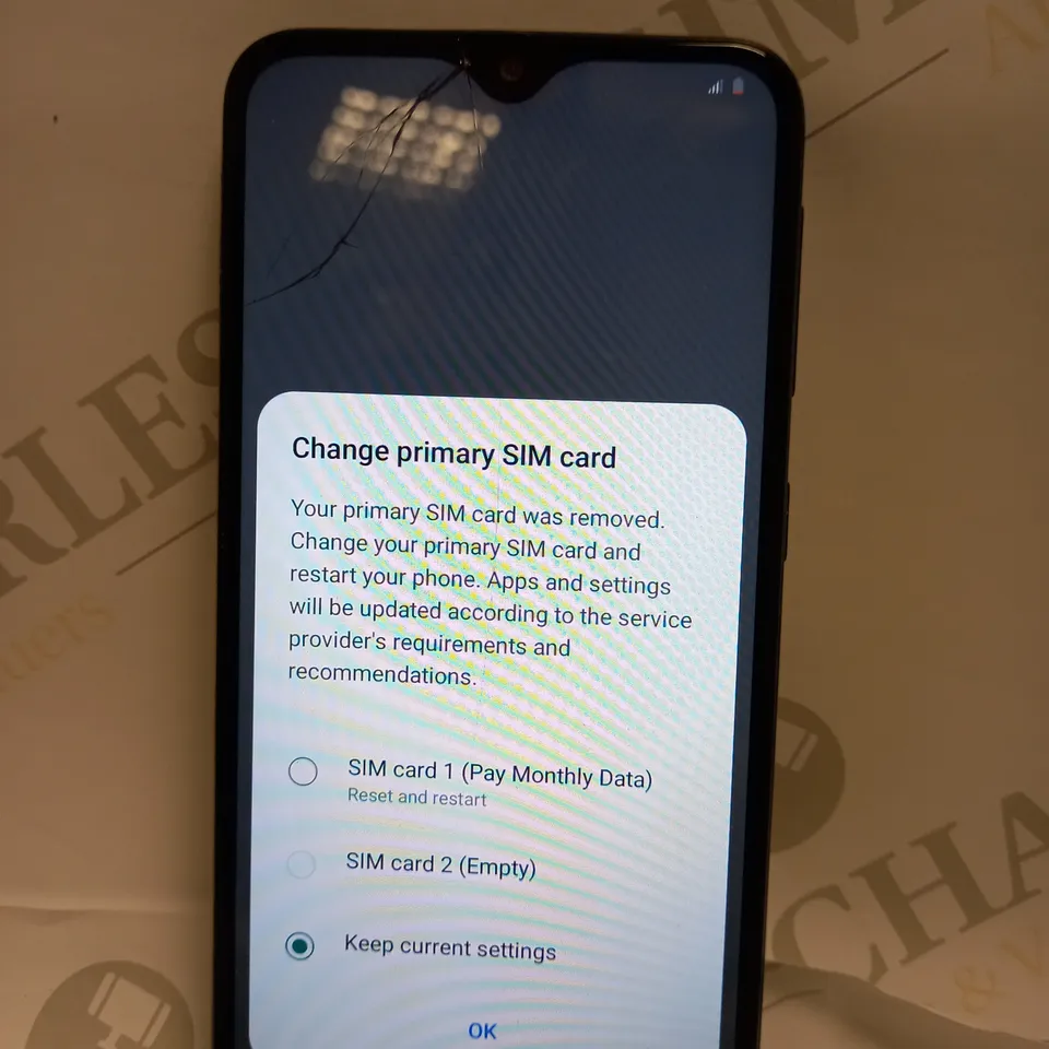 SAMSUNG GALAXY A20E MOBILE PHONE 