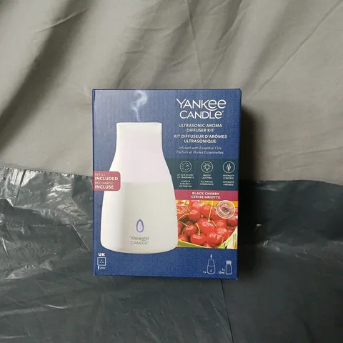 YANKEE CANDLE ULTRASONIC AROMA DIFFUSER KIT – BLACK CHERRY