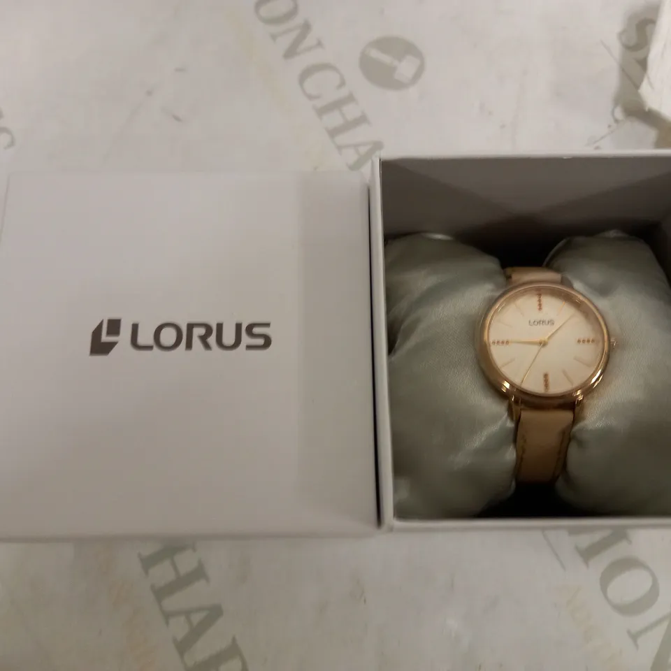LORUS ROSE GOLD WATCH 