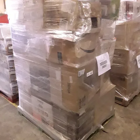 PALLET OF APPROXIMATELY 28 UNPROCESSED RAW RETURN HOUSEHOLD AND ELECTRICAL GOODS TO INCLUDE;
