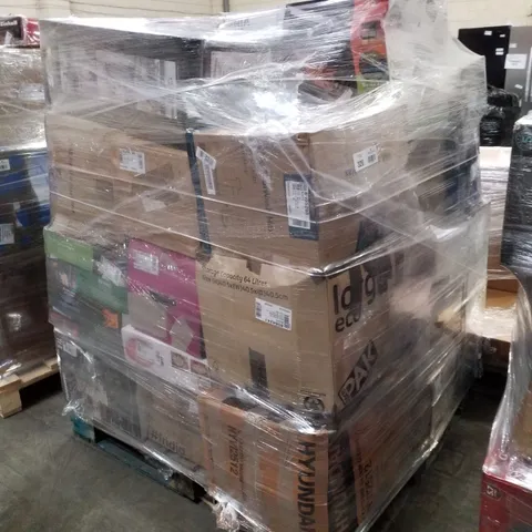 PALLET OF APPROXIMATELY 25 UNPROCESSED RAW RETURN HOUSEHOLD AND ELECTRICAL GOODS TO INCLUDE;