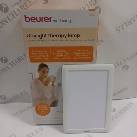 BOXED BEURER TL30 WELLBEING DAYLIGHT THERAPY LAMP