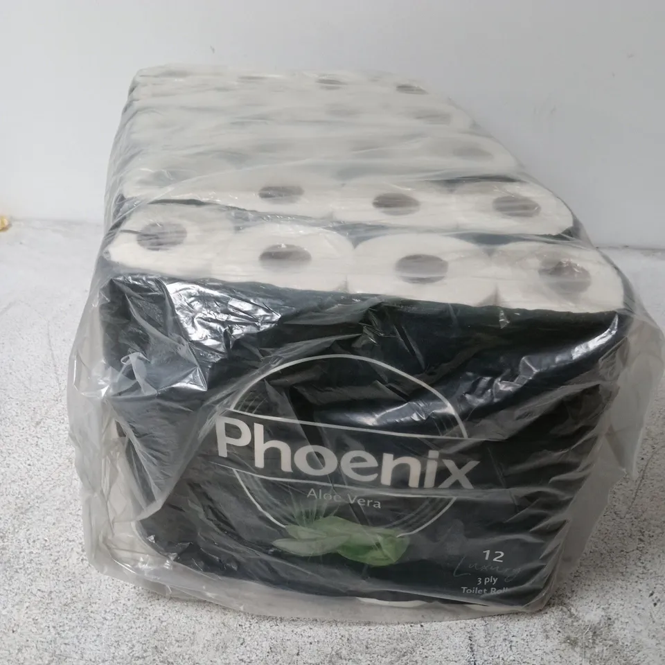 PHOENIX ALOE VERA TOILET ROLL 5 PACKS OF 12
