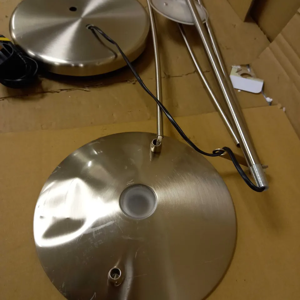 JOHN LEWIS LEVITY FLOOR LAMP SATIN NICKEL COLLECTION ONLY 