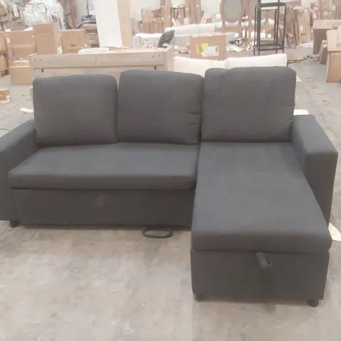 QUALITY DESIGNER 227CM L-SHAPED PULL OUT SOFA BED