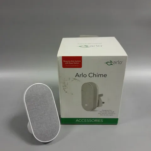 BOXED ARLO CHIME ACCESSORY FOR ARLO SYSTEMS