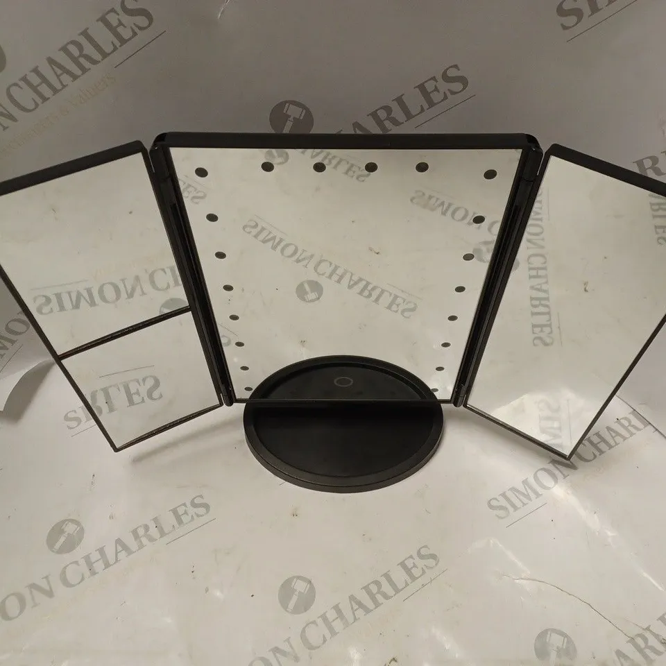 BAUER SUPERSTAR LED FOLDING MIRROR BLACK 62149