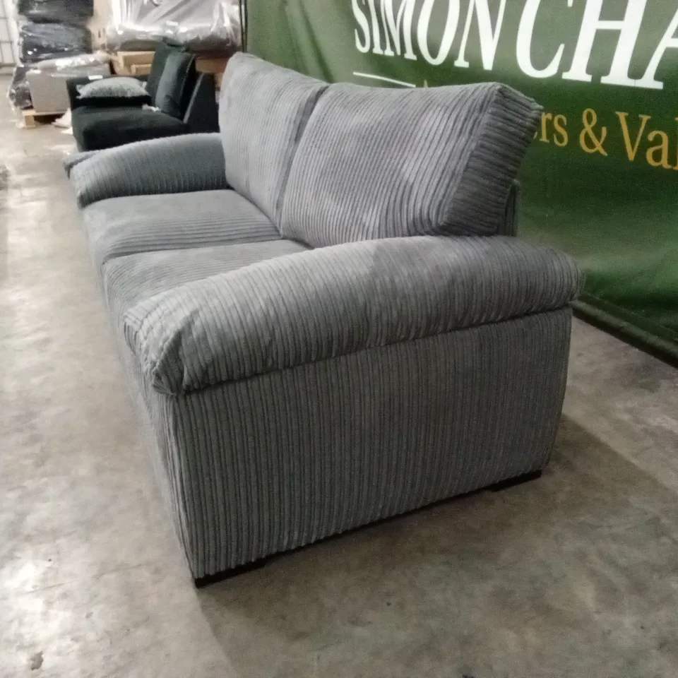 AMALFI STANDARD BACK FABRIC SOFA BED - CHARCOAL RRP £699