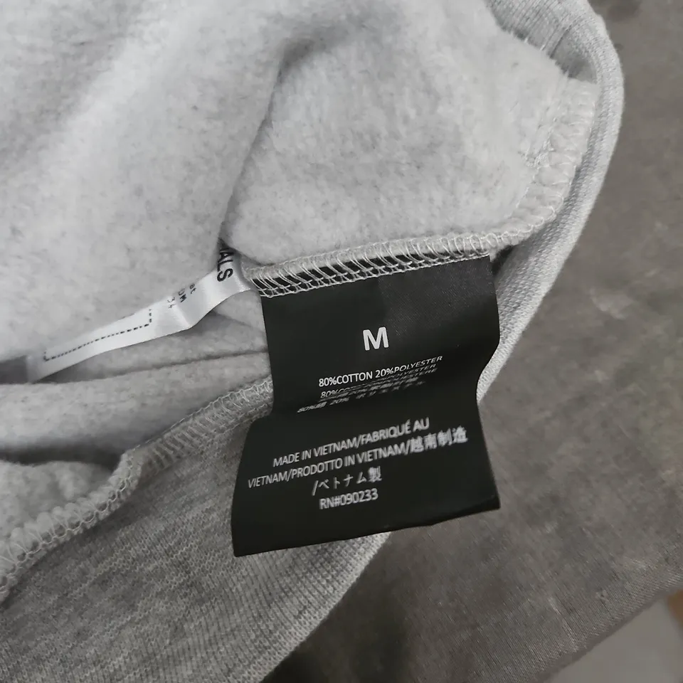 ESSENTIALS FEAR OF GOD HOODIE – GREY – SIZE M