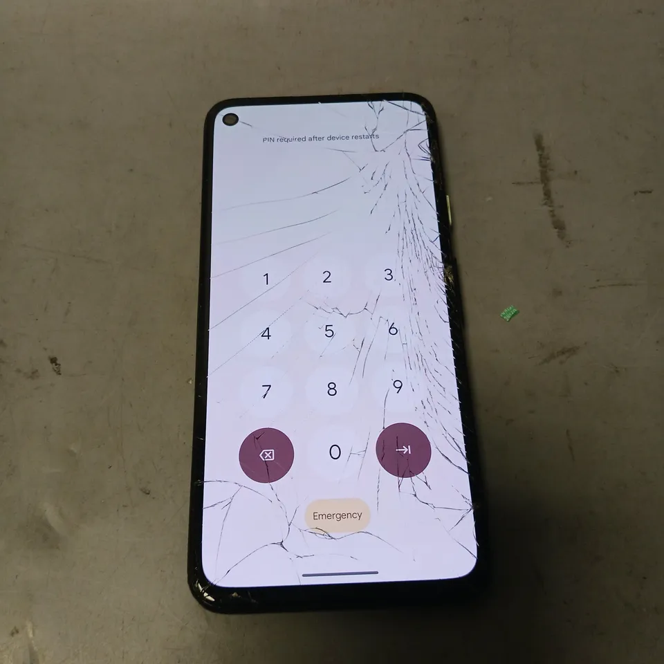 GOOGLE PIXEL 4A IN BLACK