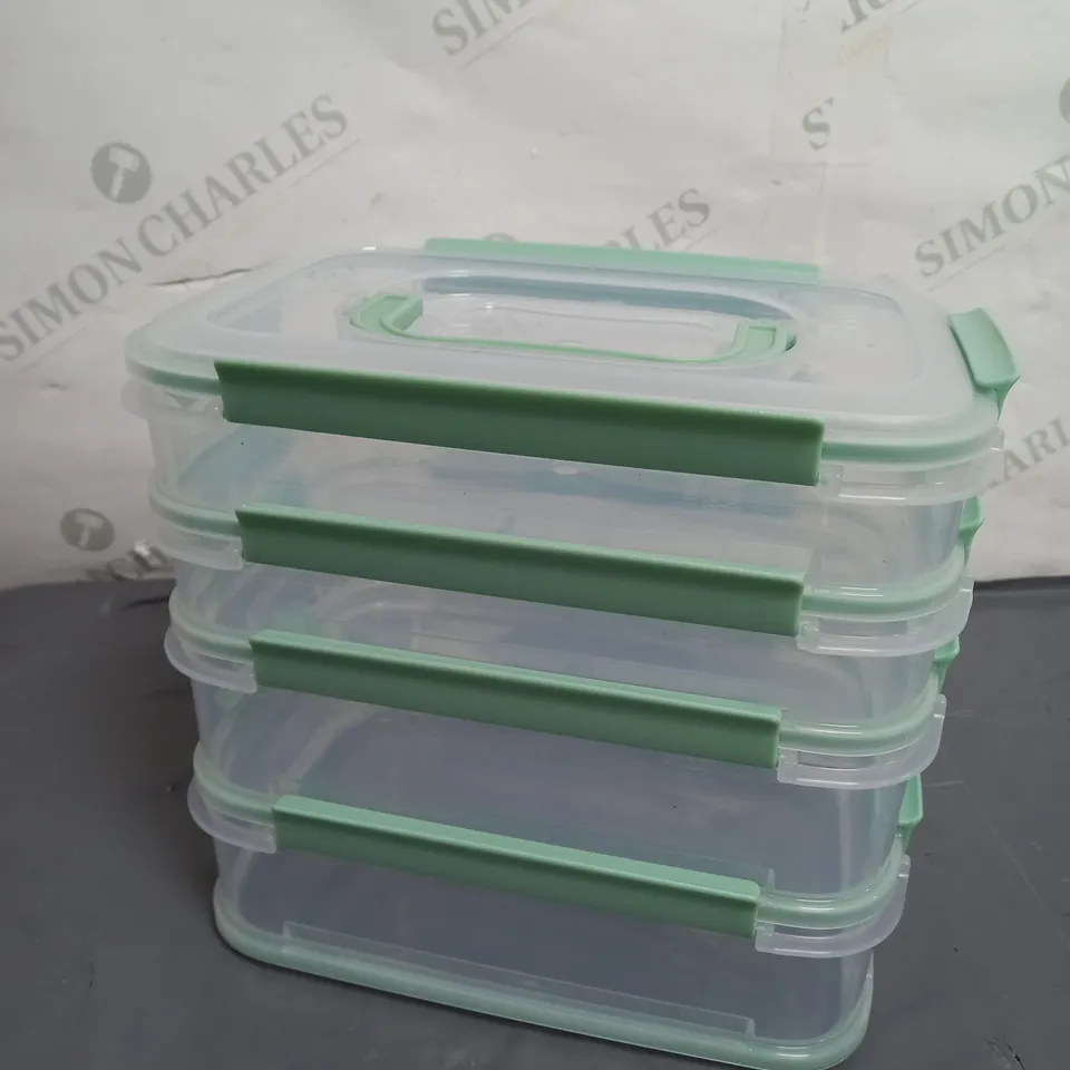 BOXED LOCK & LOCK SET OF MULTI-LOCK CARRY CONTAINERS