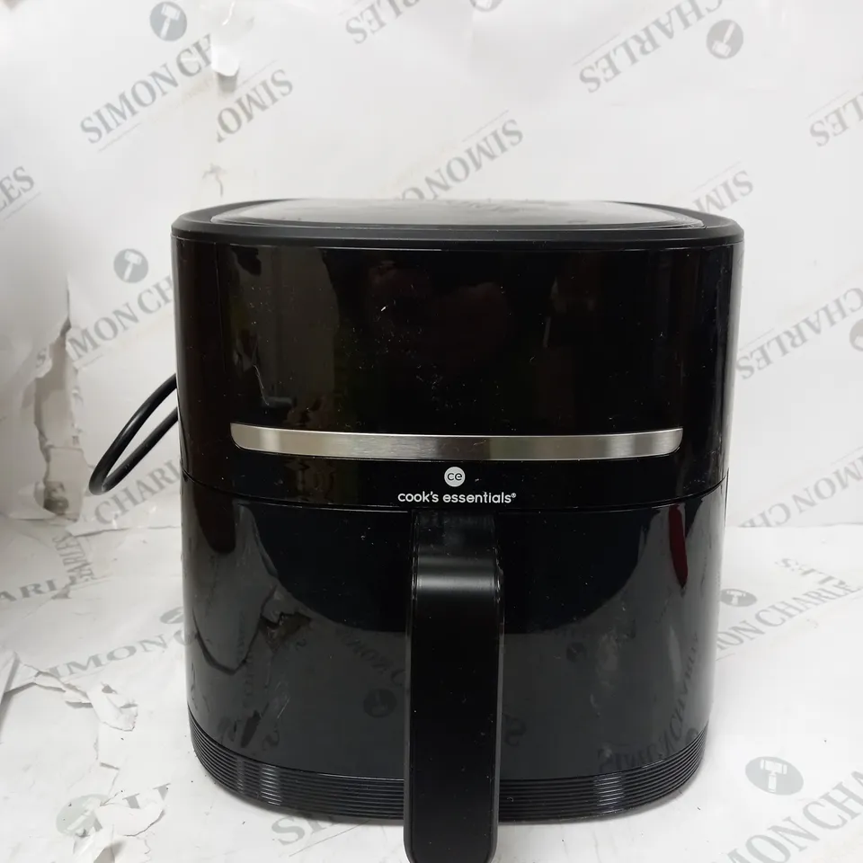 COOK'S ESSENTIALS 4L AIR FRYER BLACK
