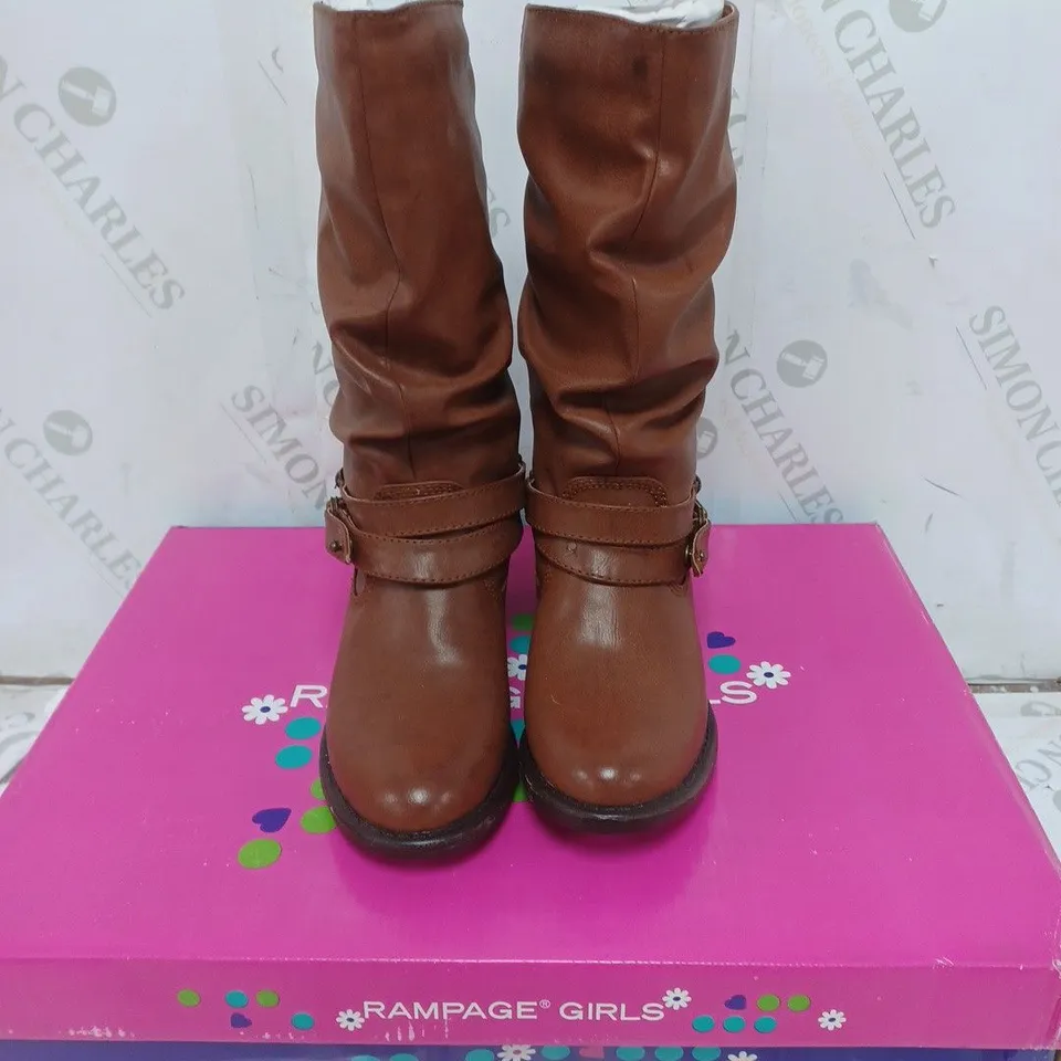 LOT OF 3 PAIRS OF GIRLS BOOTS