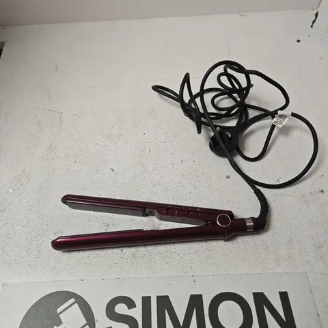 BABYLISS HAIR STRAIGHTENER β BURGUNDY/MAROON WITH POWER CORD
