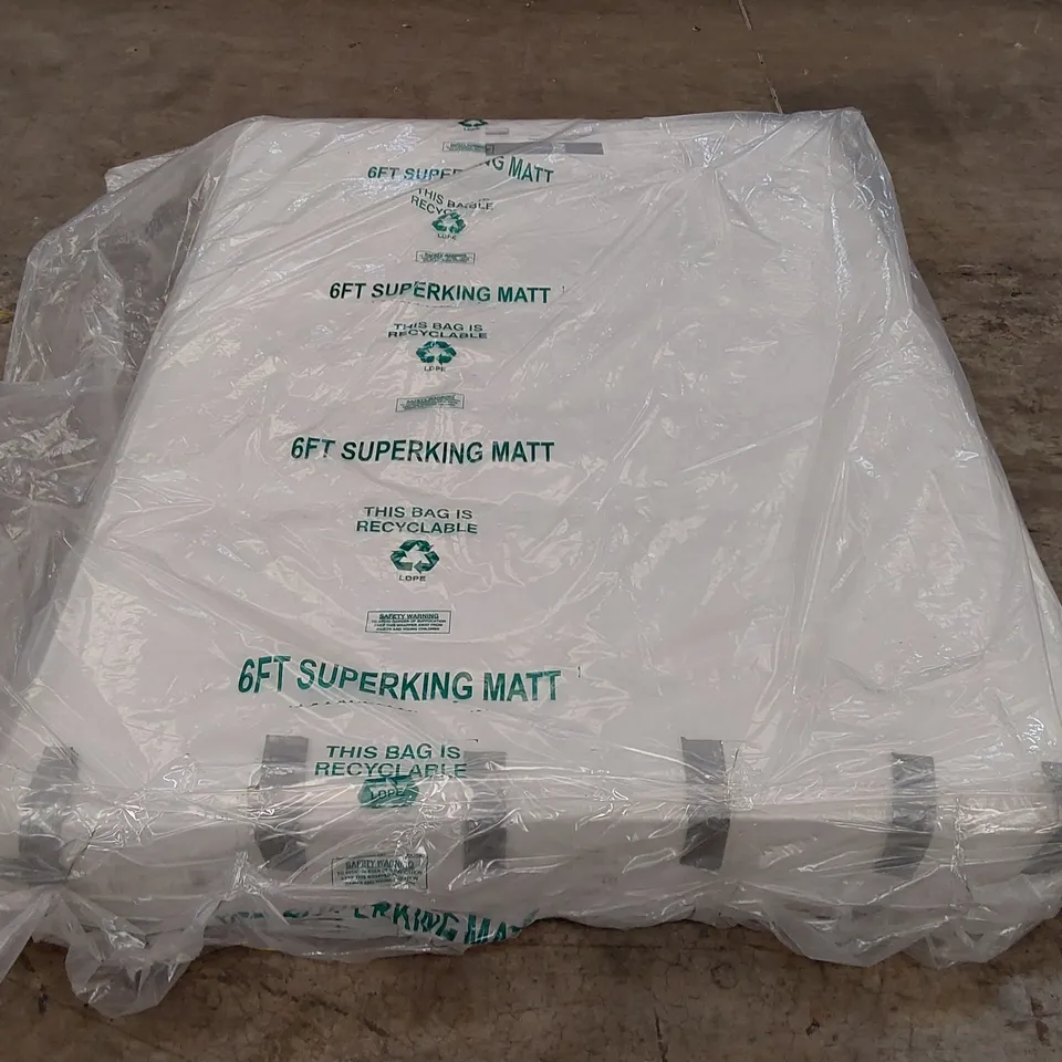 QUALITY BAGGED 4'6" DOUBLE SILENTNIGHT ECO COMFORT MIRACOIL ORTHOPAEDIC MATTRESS