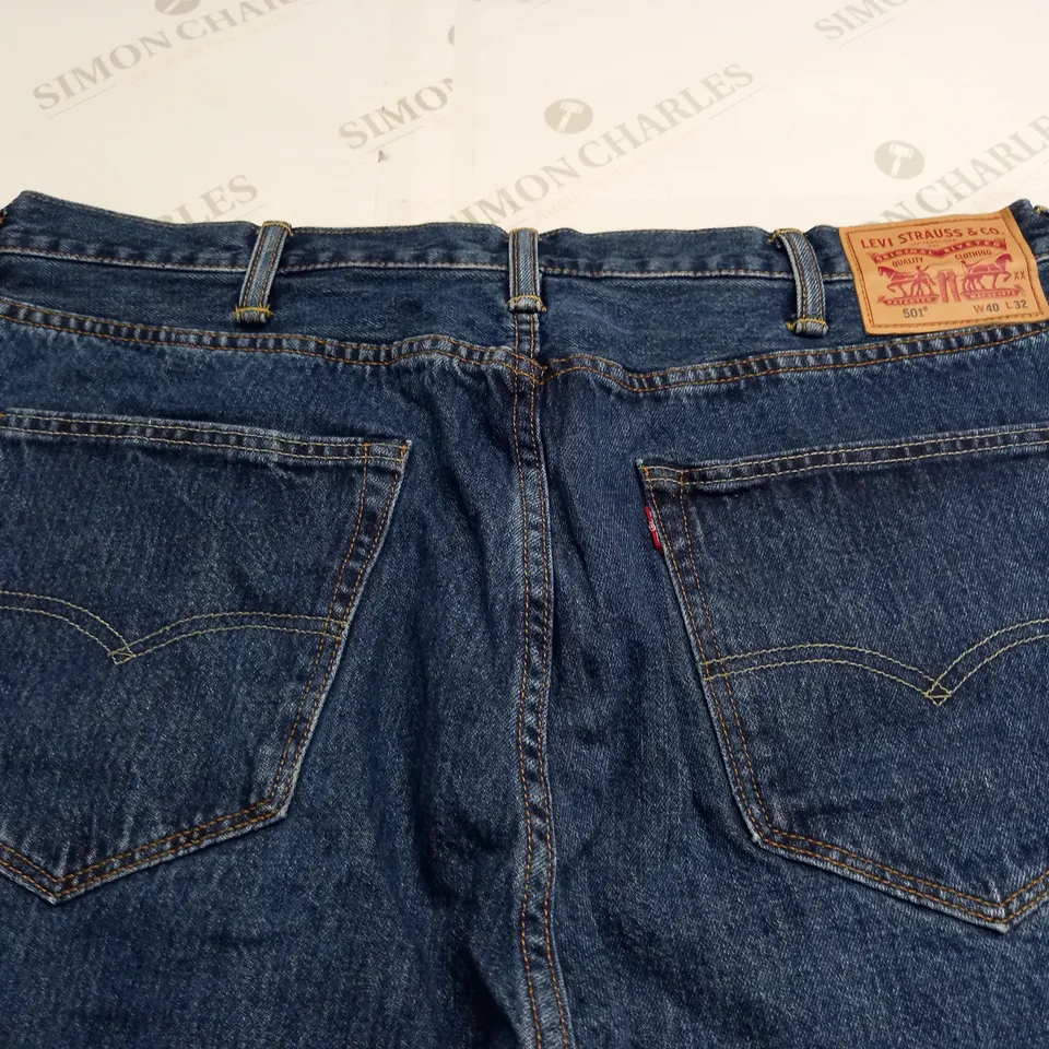 LEVIS 501 MID WAS JEANS - W40 L32