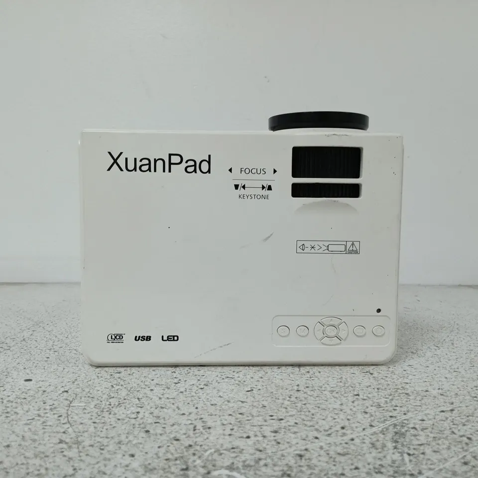 XUANPAD PROJECTOR (COMPACT HOME CINEMA) – WHITE