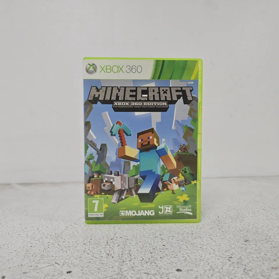 MINECRAFT XBOX 360 VERSION - XBOX 360 VIDEO GAME