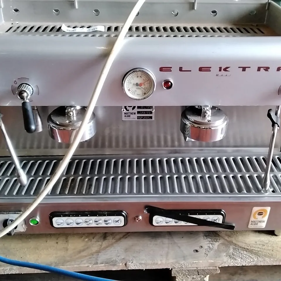 ELEKTRA BARISTA 2 STATION COFFEE MACHINE 