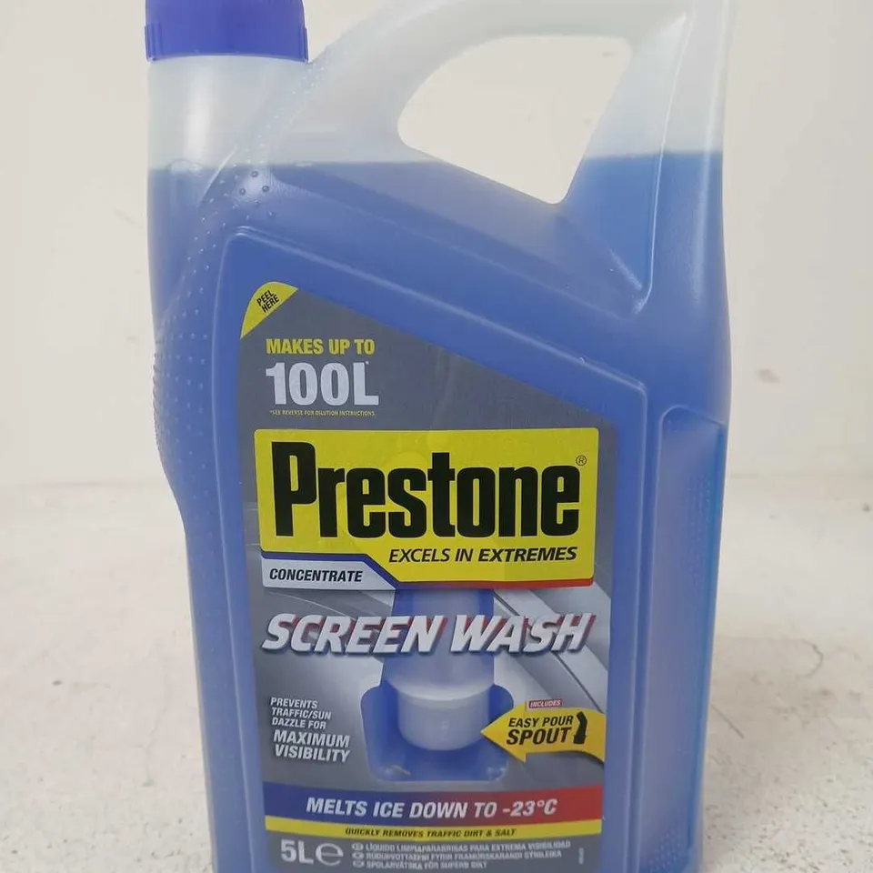 PRESTONE SCREEN WASH CONCENTRATE – 5L BOTTLE