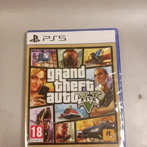 SEALED GRAND THEFT AUTO 5 FOR PS5