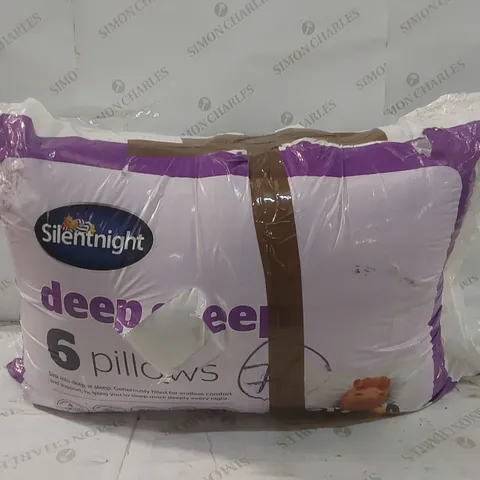 BAGGED SILENTNIGHT 6PCS PILLOW SET