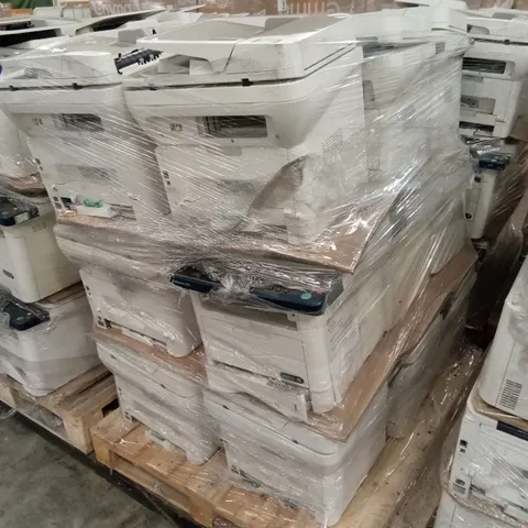 PALLET TO CONTAIN A LARGE ASSORTMENT OF XEROX PRINTERS