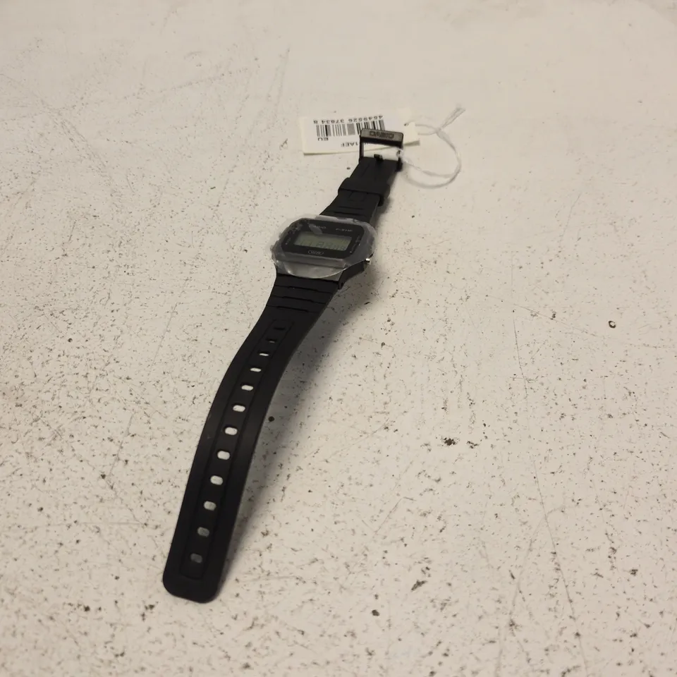 CASIO F-91W DIGITAL WATCH – BLACK RESIN STRAP
