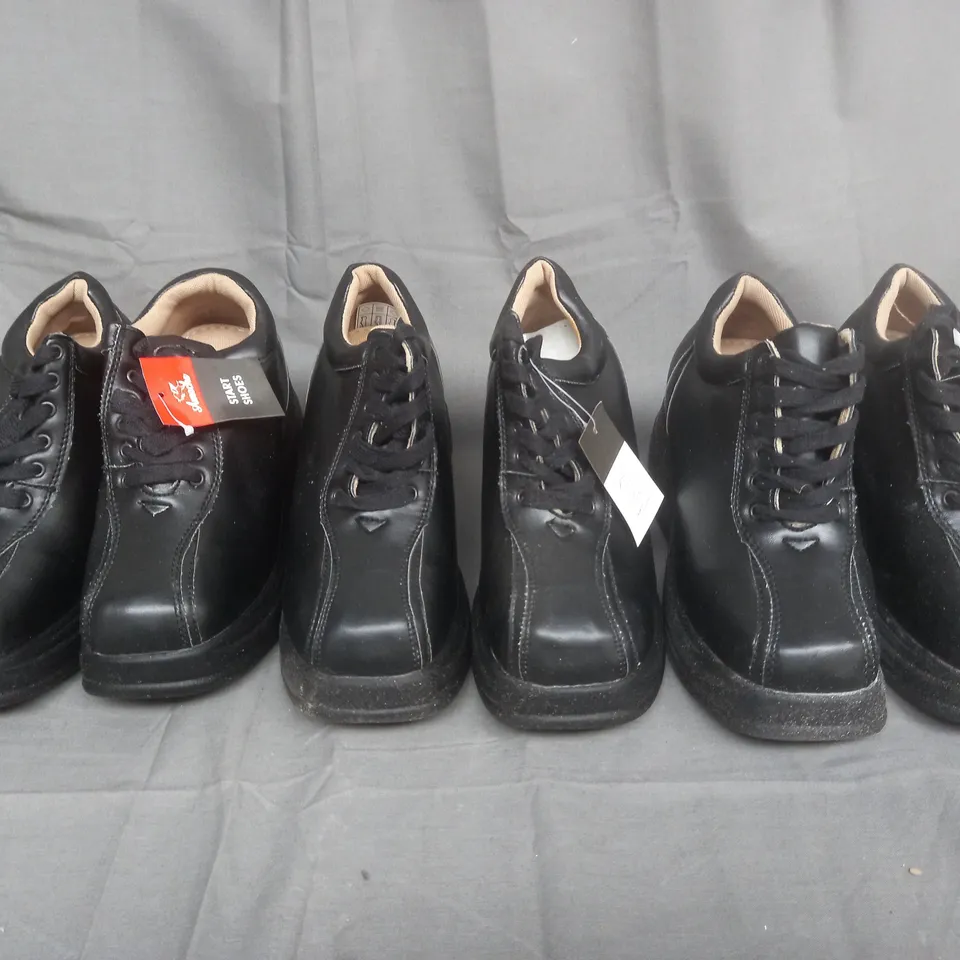 BOX OF APROX 5 PAIRS OF AUROCHS SHOES IN VARIOUS SIZES