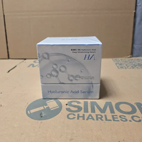 KOEC 5% HYALURONIC ACID DEEP MOISTURIZING SERUM 30 PIECES BOXED