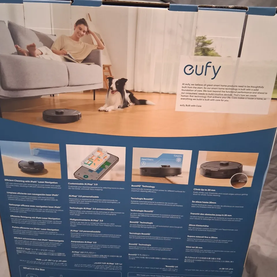 BOXED EUFY L60 ROBOT VACUUM T2267