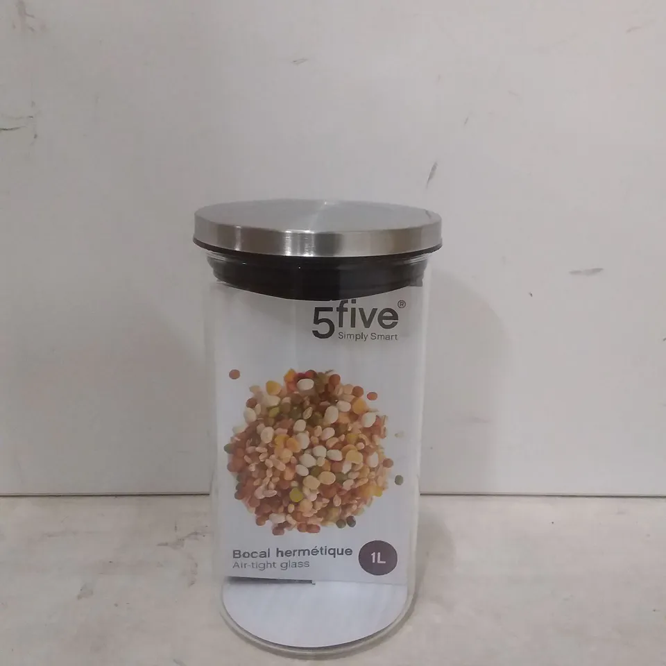 5FIVE AIR TIGHT 1L GLASS