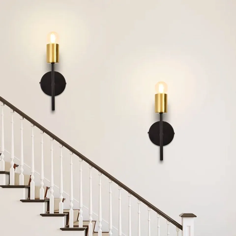 BOXED AMBELLINA IRON ARMED SCONCE - SET OF 2 (1 BOX)