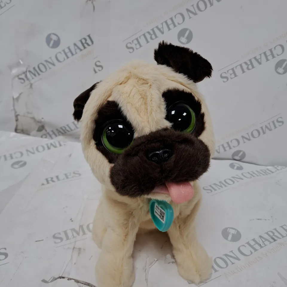 HASBRO FUR REAL FRIEND JUMPING PUG PET 