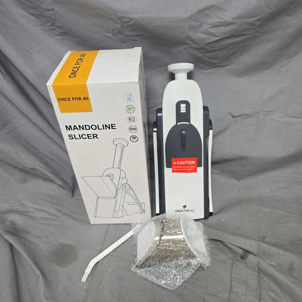 ONCE FOR ALL MANDOLINE SLICER – WITH SAFETY GUARD